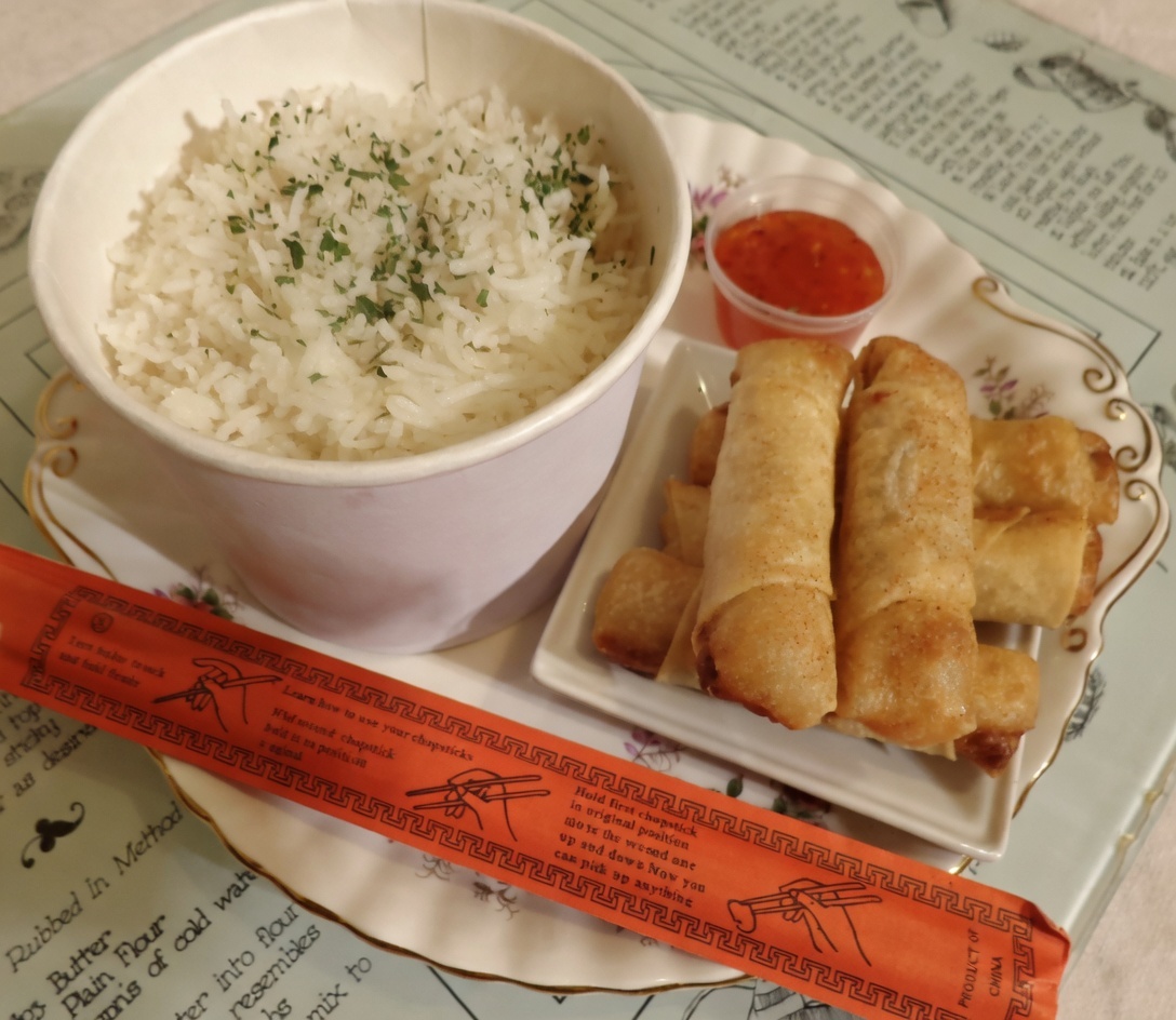 Meat/Veggie Spring Rolls